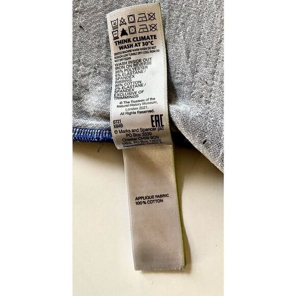 Kids Soft Warm Dinosaur Sweatshirt Size 3-4 - Picture 6 of 7